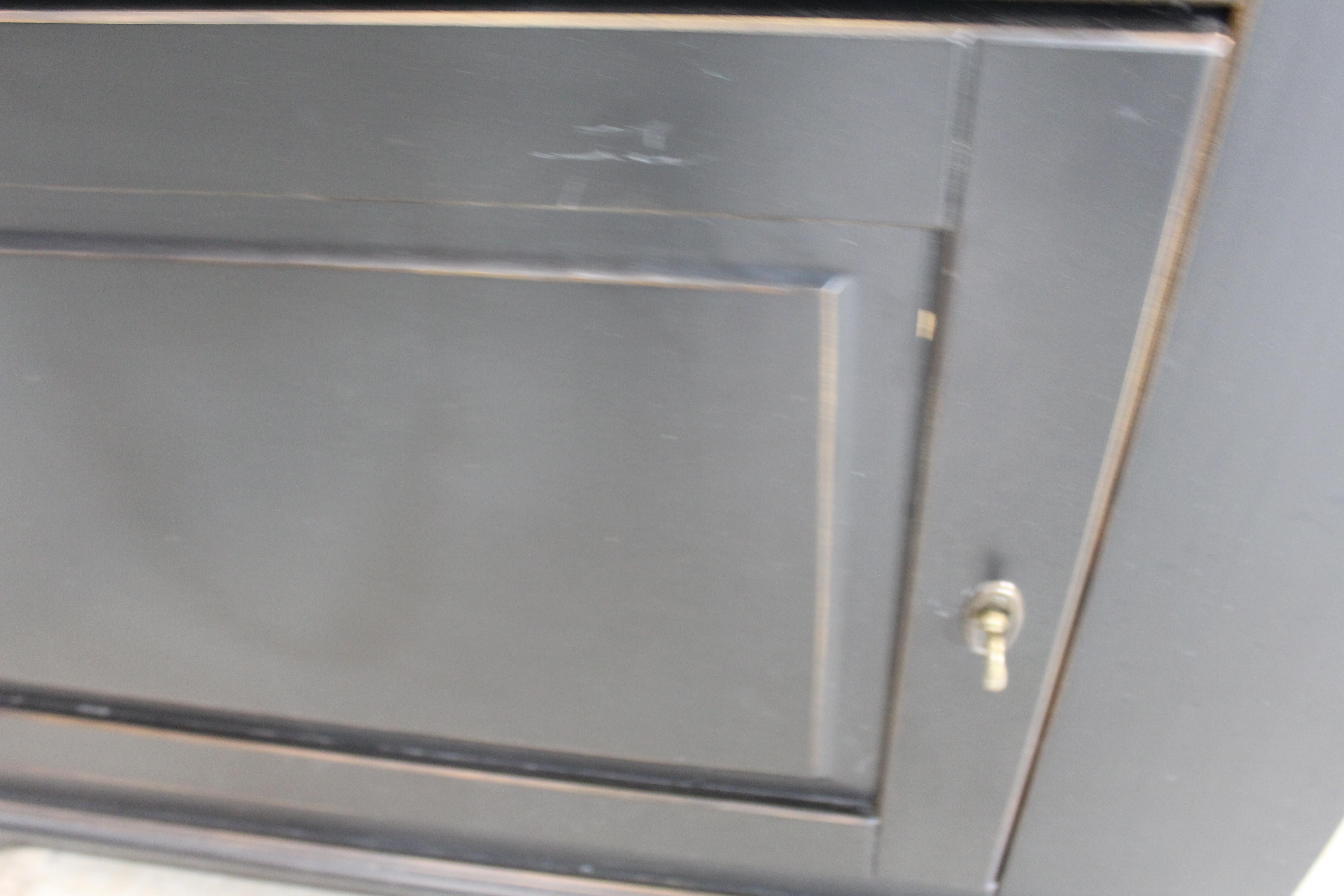 French Country Black Corner Cabinet by Ballard Designs 5
