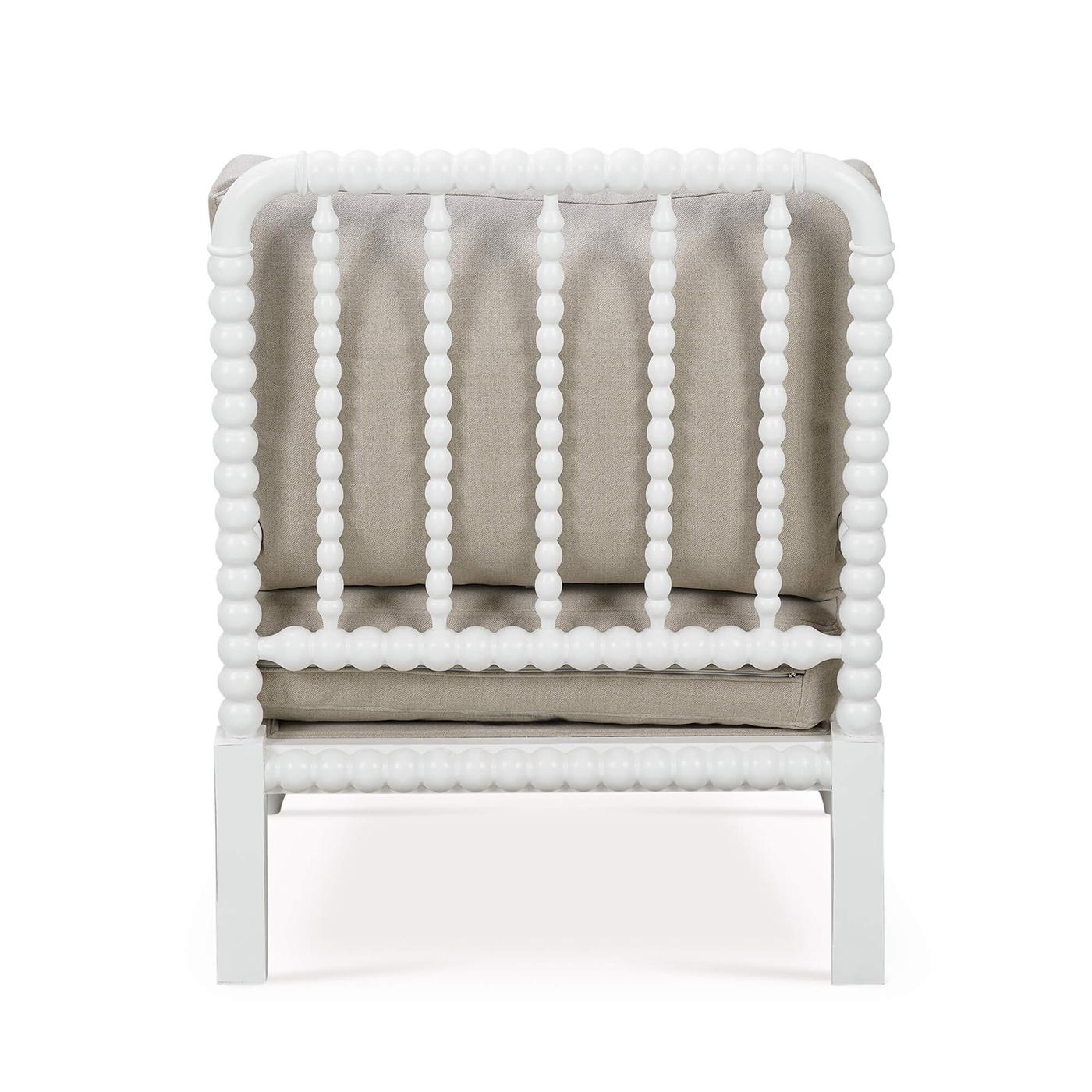 Contemporary French Country Bobbin Armchair For Sale