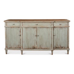 French Country Buffet in Sage Green