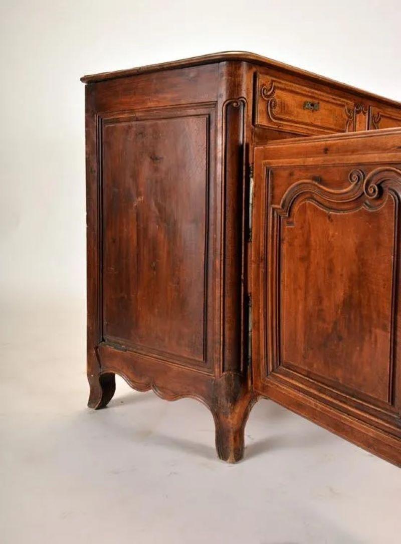 Hand-Carved French Country Buffet, Louis XV Period