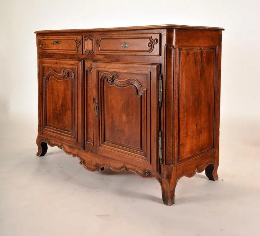 French Country Buffet, Louis XV Period In Good Condition In Doylestown, PA
