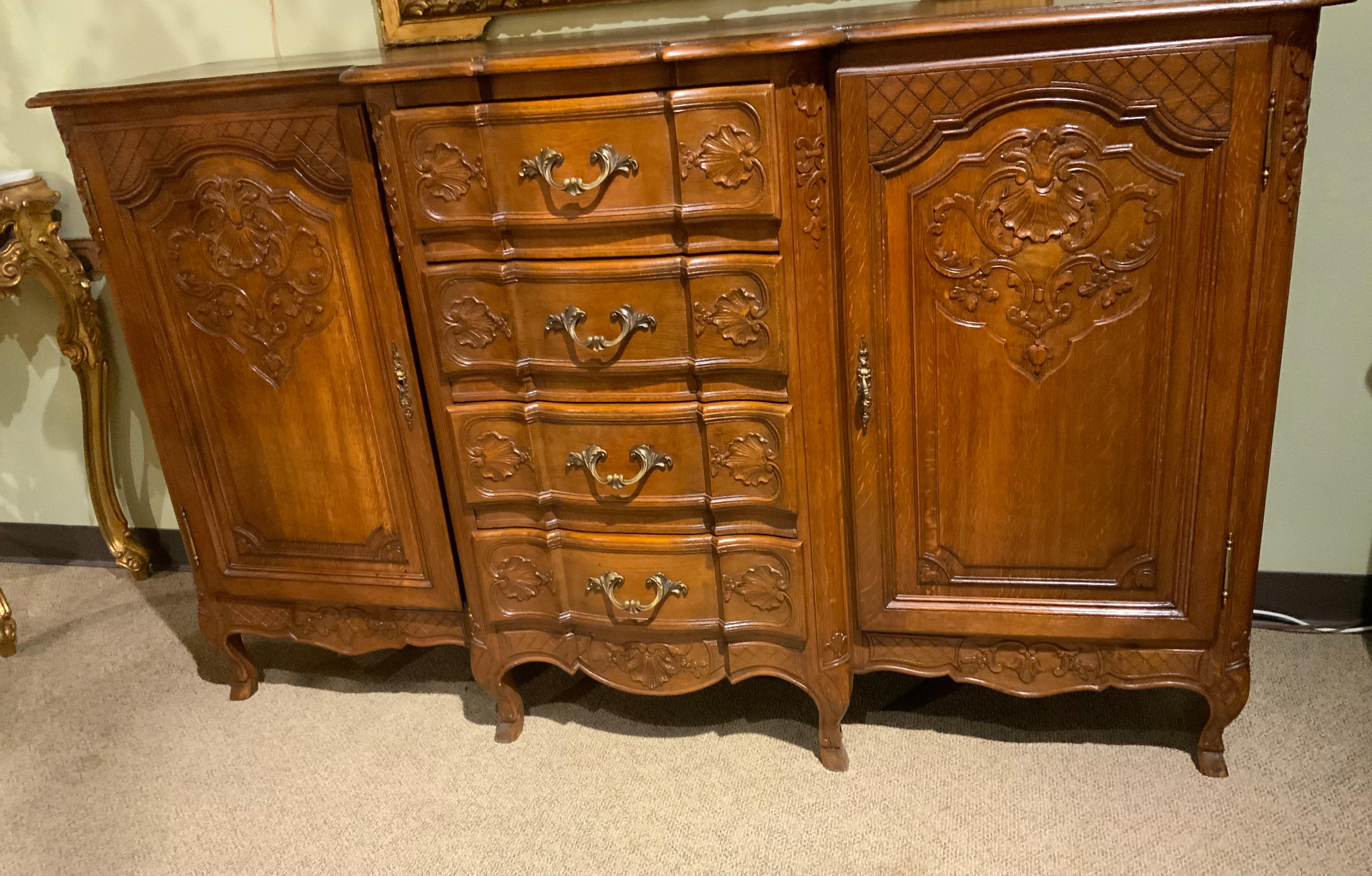 Buffet/credenza di campagna francese del 19° secolo in oa in vendita 3