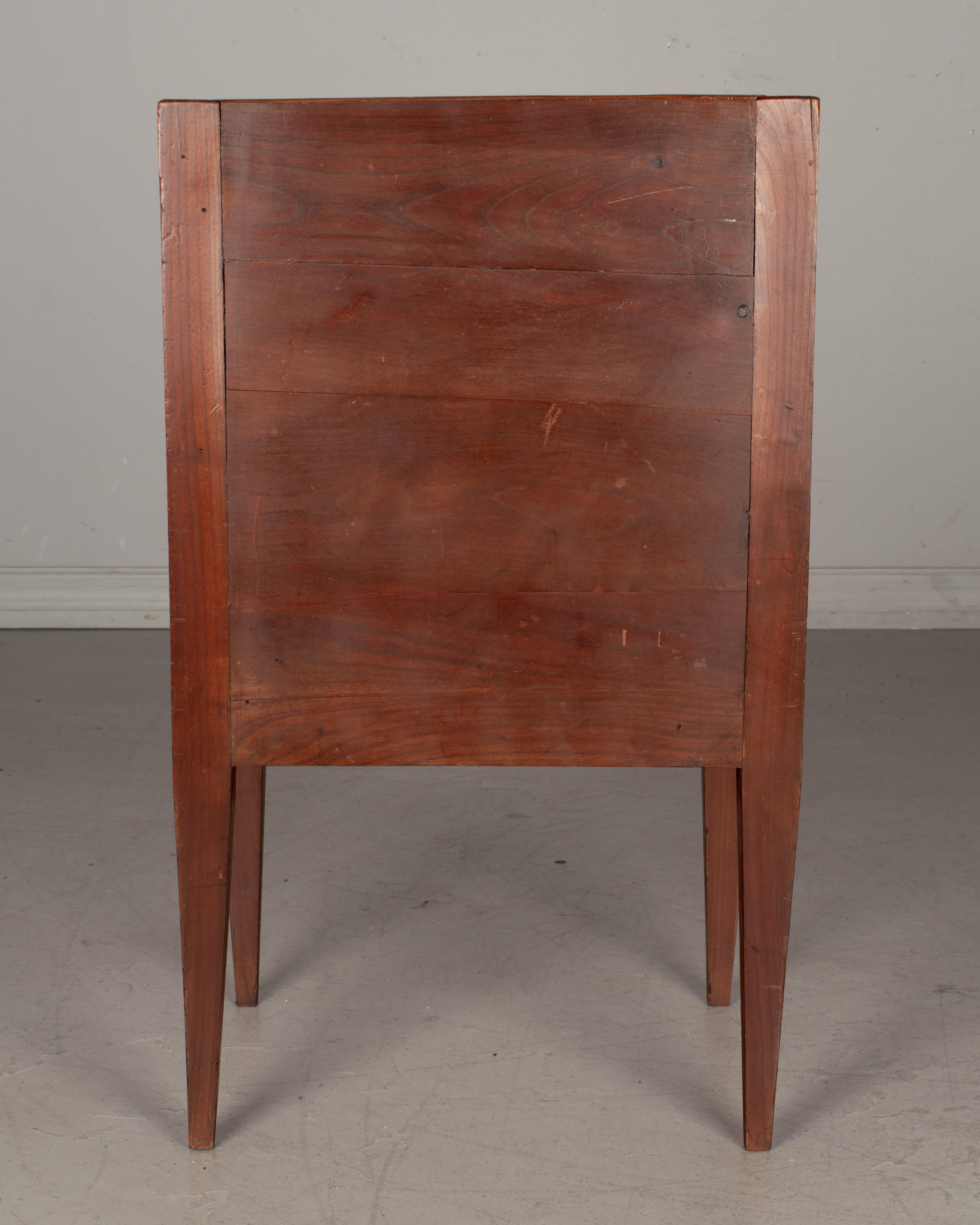 20th Century French Country Cherry Tiered Side Table For Sale