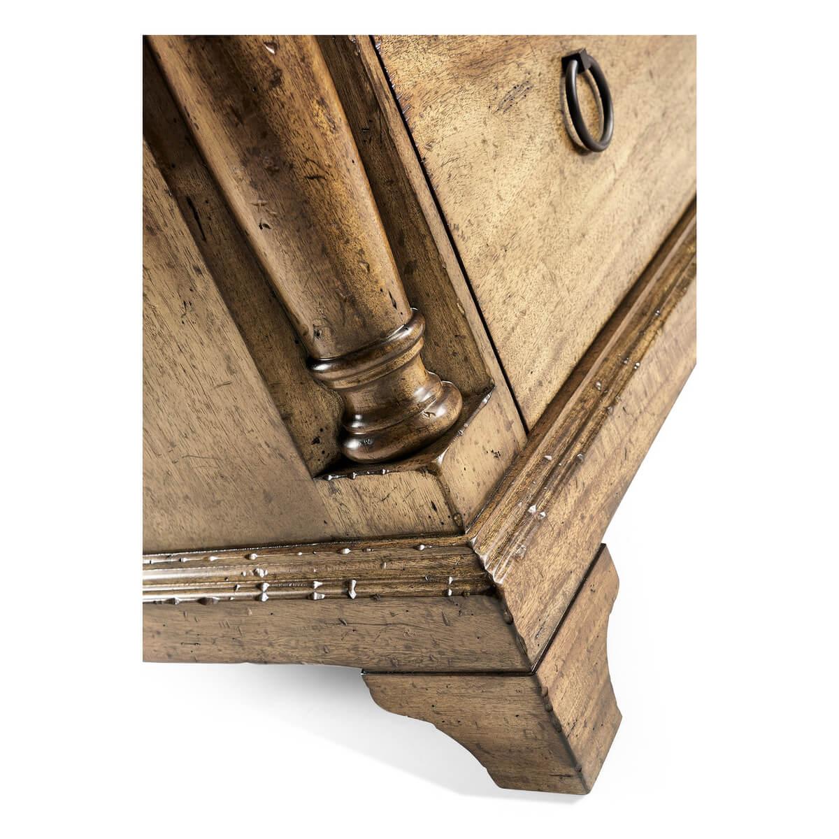 Contemporary French Country Chest of Drawers, Drift For Sale