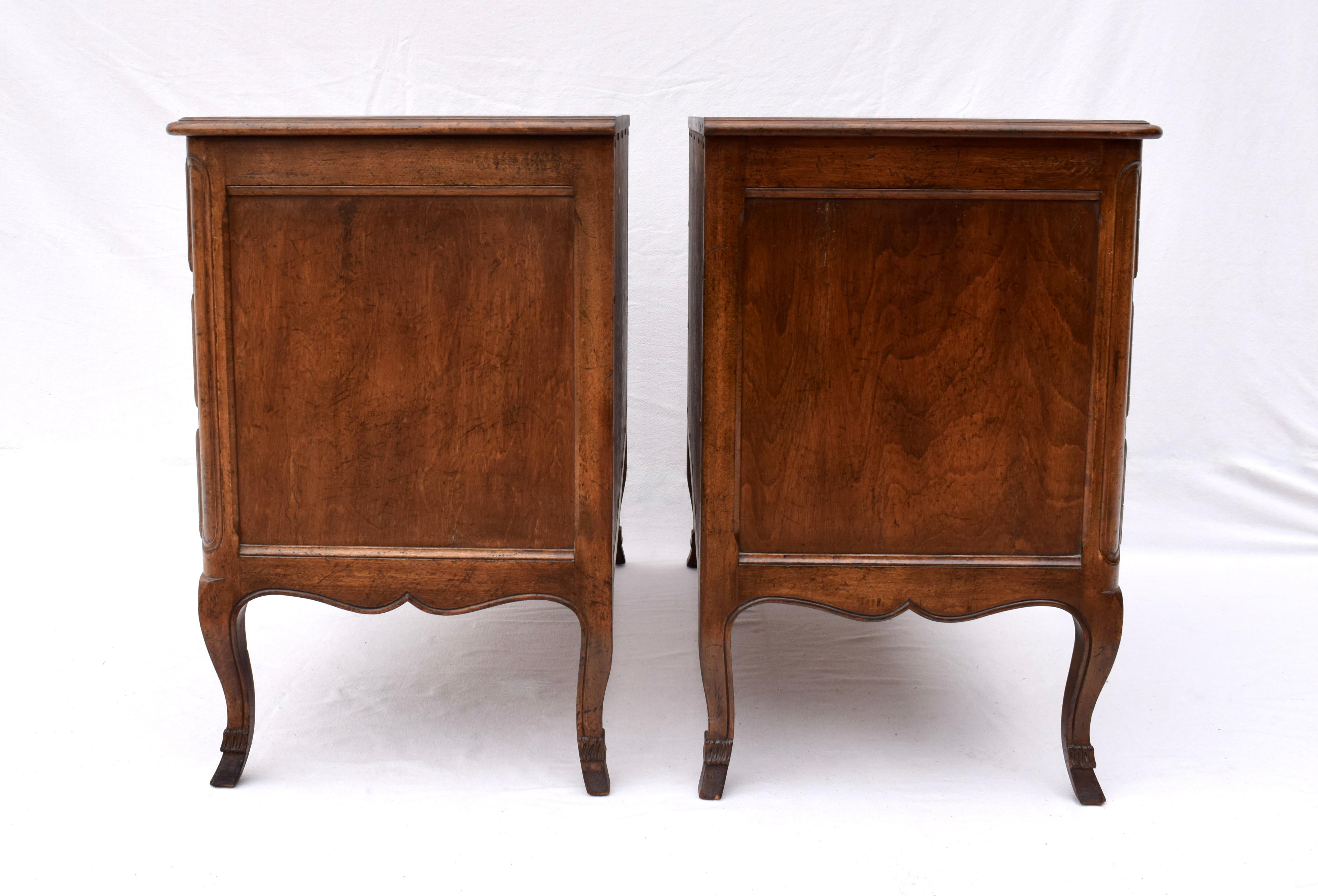 20th Century French Country Commodes- Matching Pair For Sale