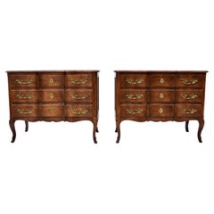 French Country Commodes- Matching Pair