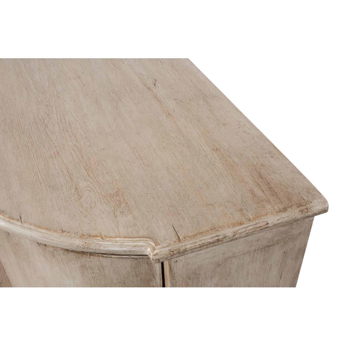 Armario Demilune Country Francés, Gris Piedra en Nuevo estado para la venta en Westwood, NJ