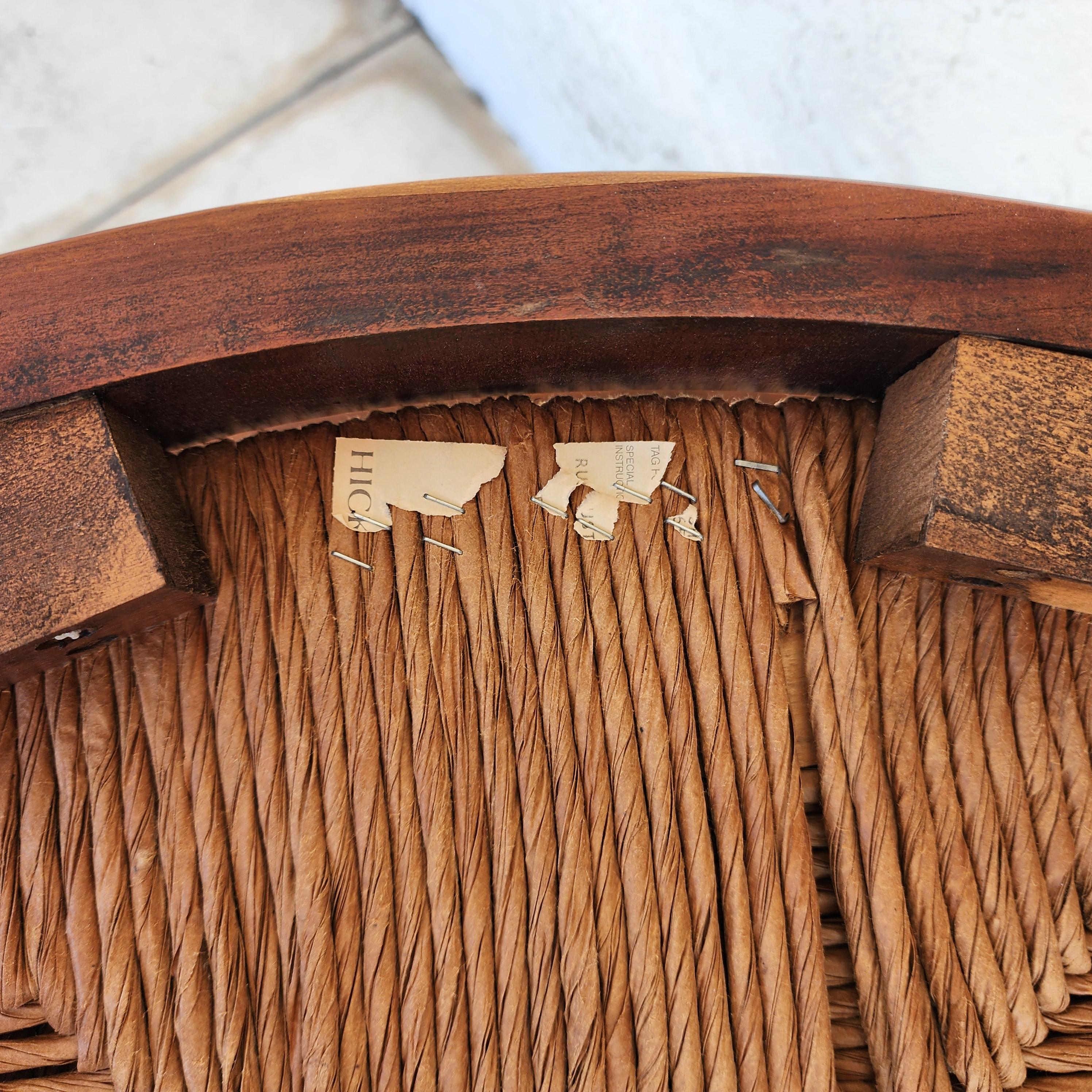 Chaises de salle à manger de style campagne française par HICKORY CHAIR CO Ensemble de 4 en vente 13