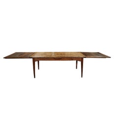 French Country Dining Table with Pull Out Leaves