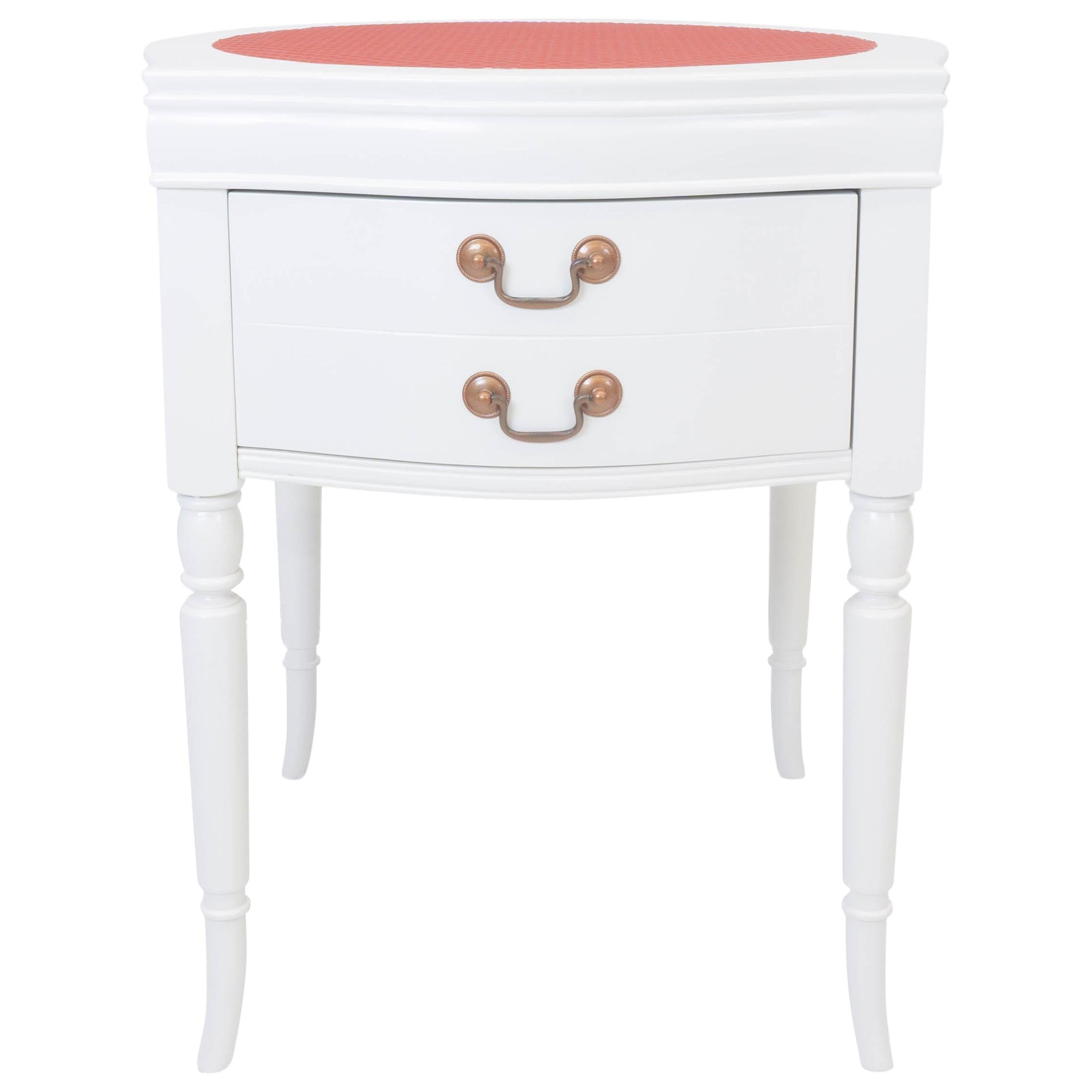 French Country End Table