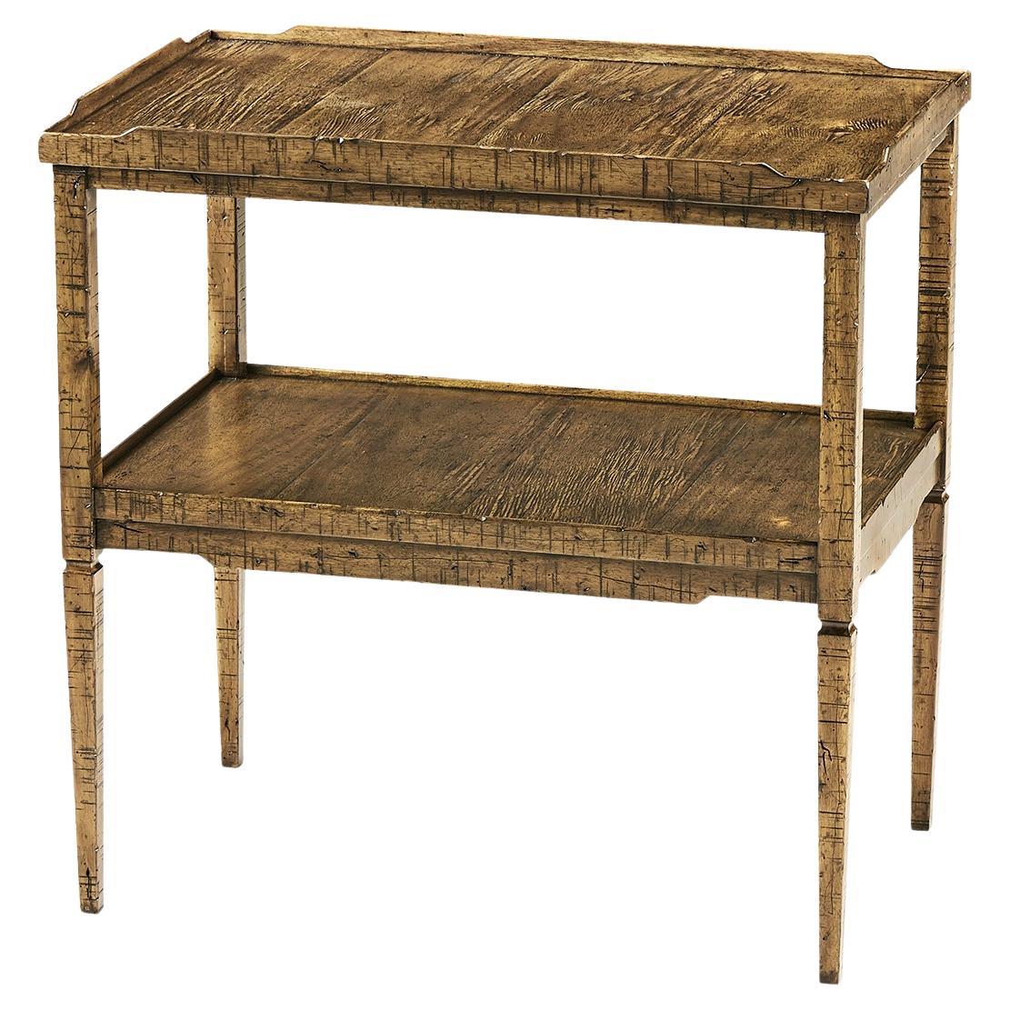 Tavolino da salotto French Country - Marrone medio