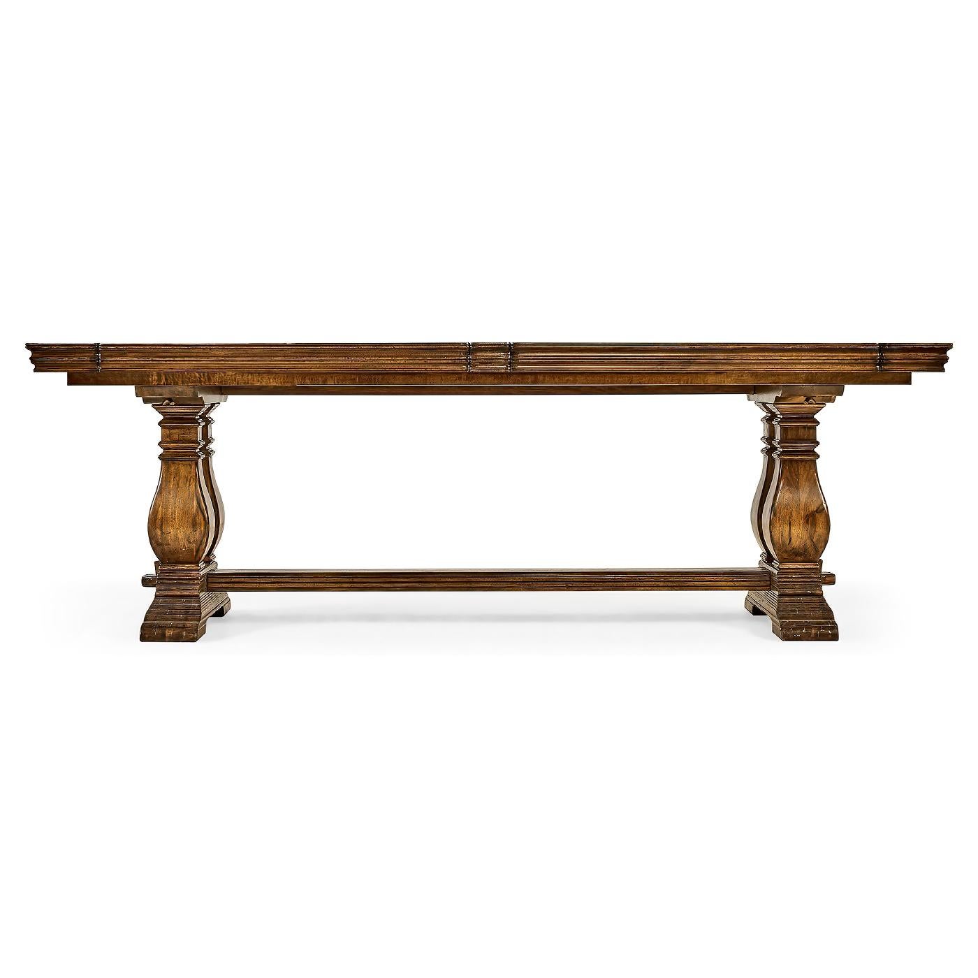 french extending dining table