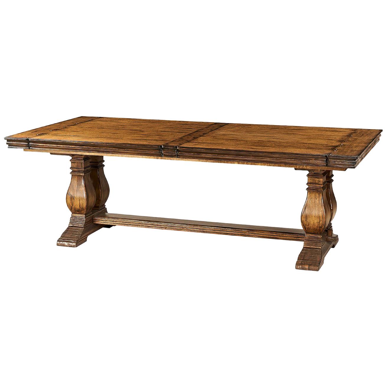French Country Extending Dining Table