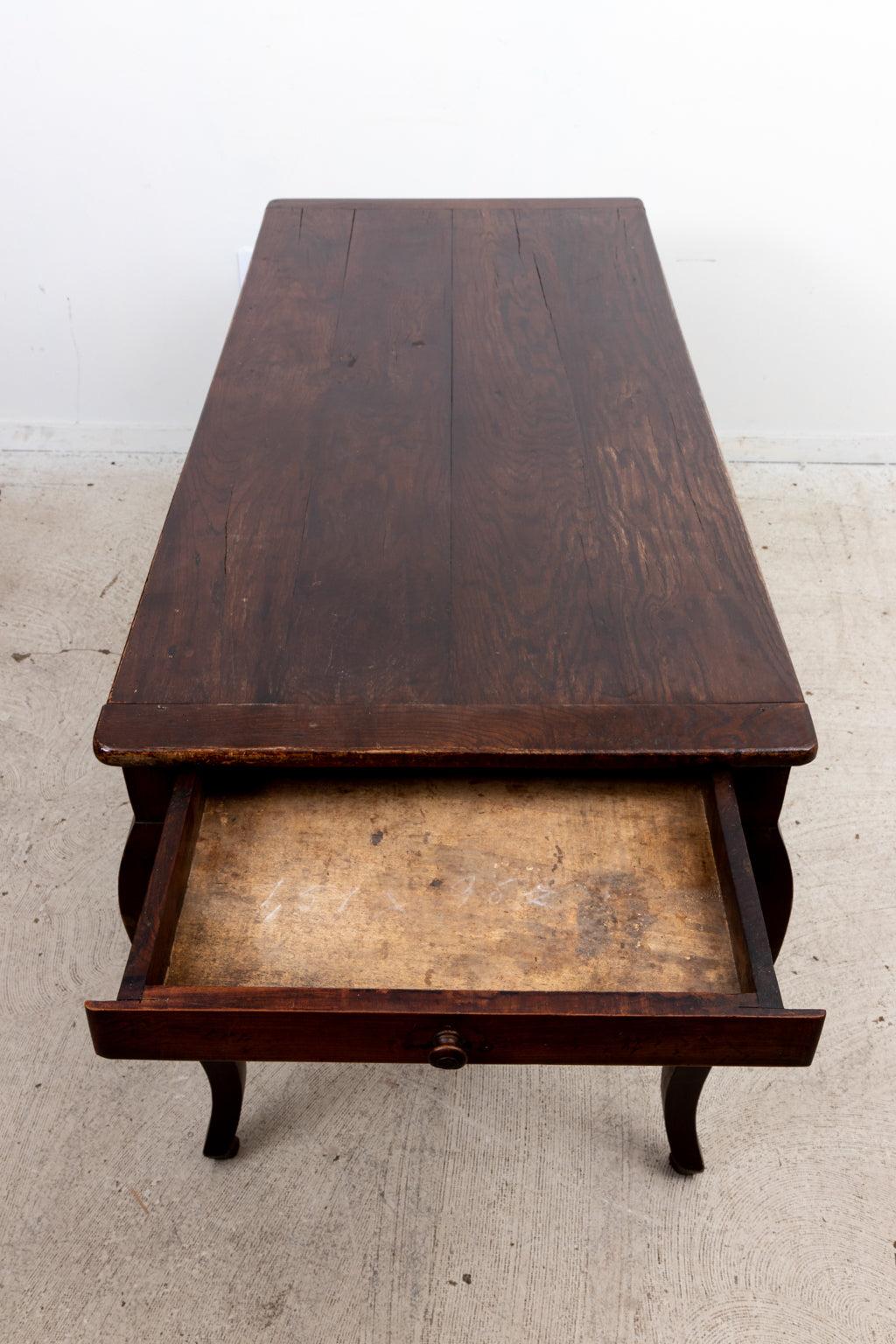 French Country Farm Table 19th Century In Good Condition In Stamford, CT