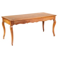 French Country Farm Table in Cherry