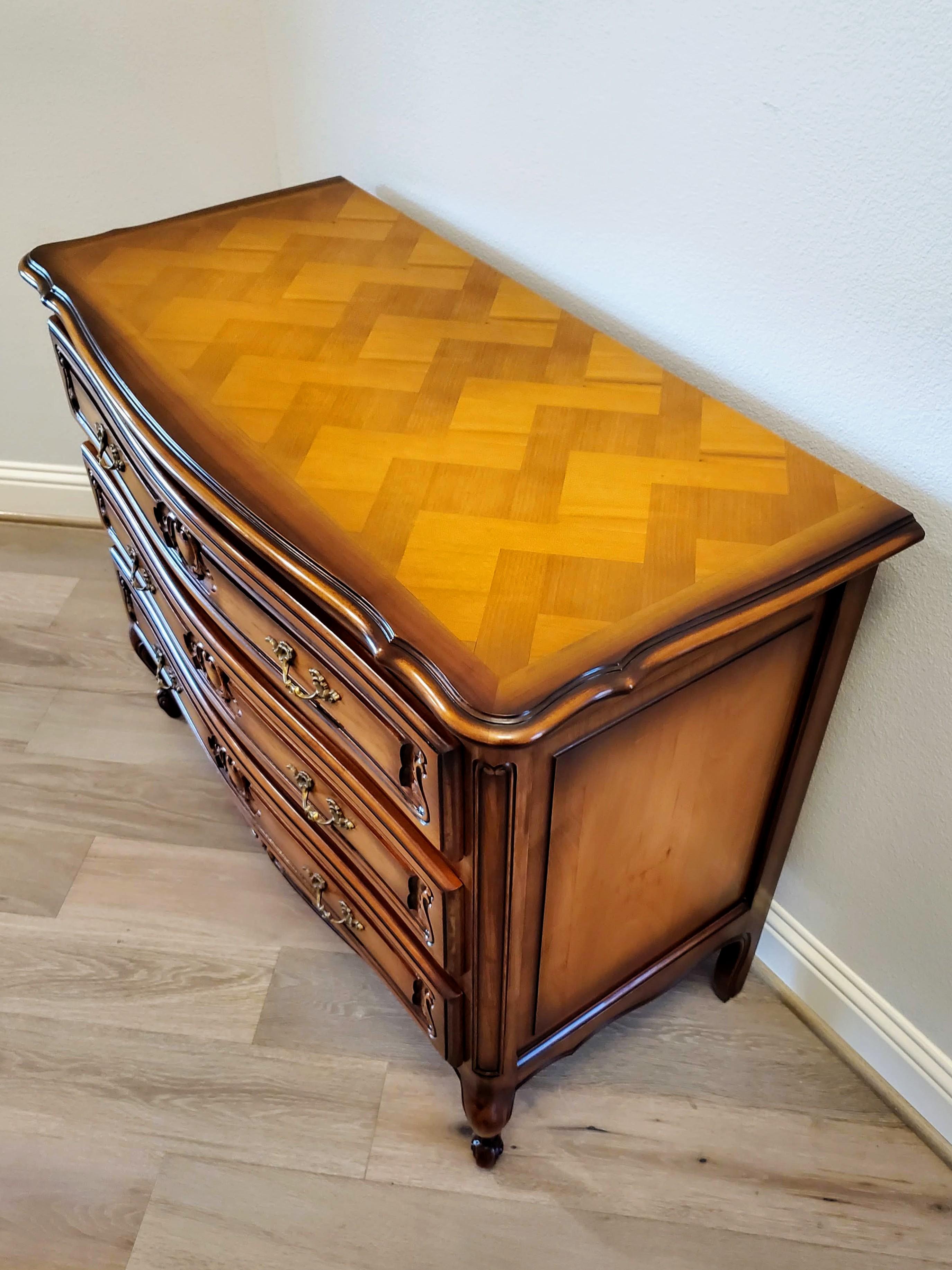 large french style chest of drawers