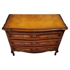 French Country Louis XV Style Chest of Drawers, Signed JP Ehalt