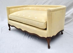 French Country Louis XV Style Settee Loveseat