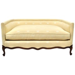 French Country Louis XV Style Settee Loveseat