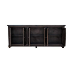 French Country Narrow Sideboard - Walnut Finish