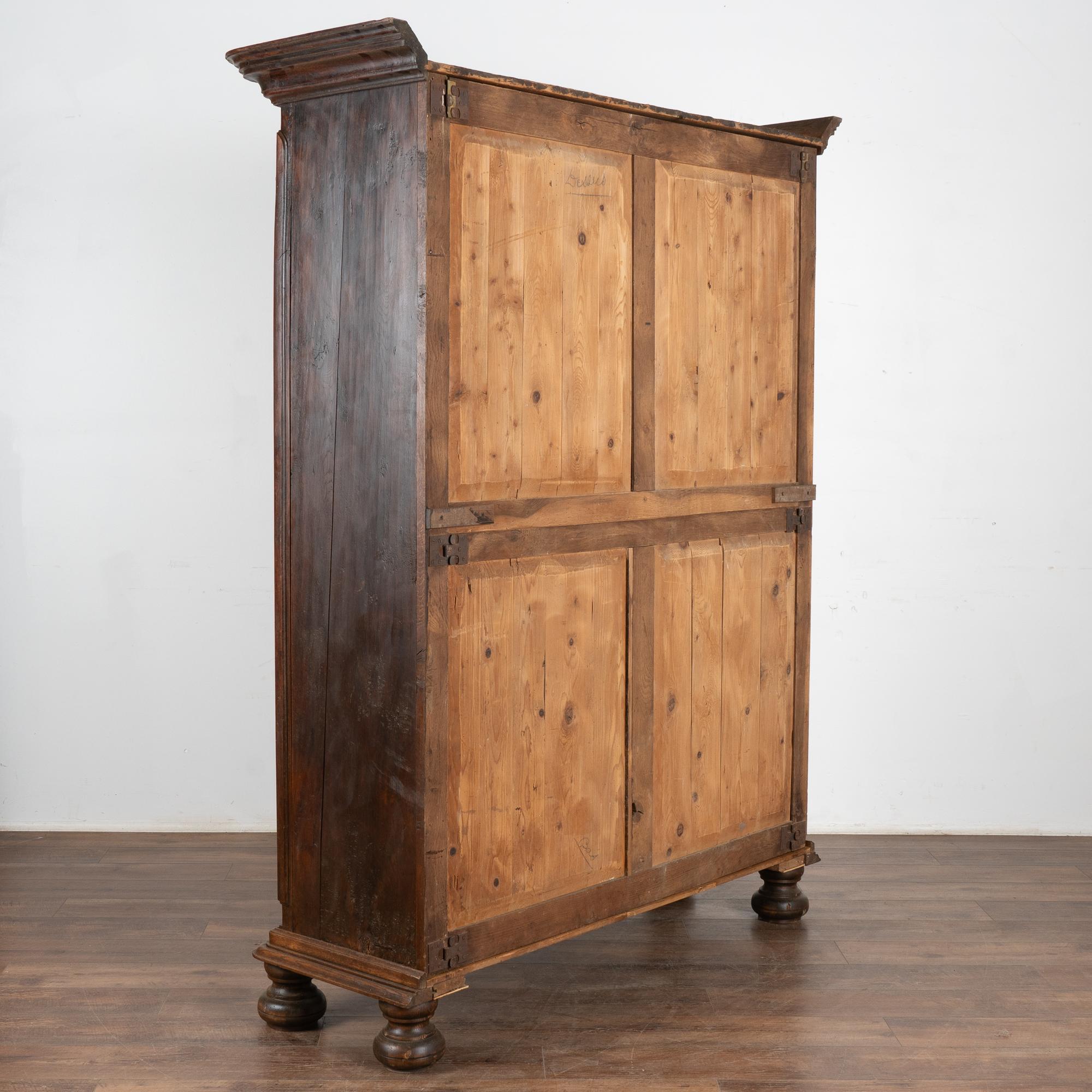 French Country Oak Armoire, circa 1800's 8