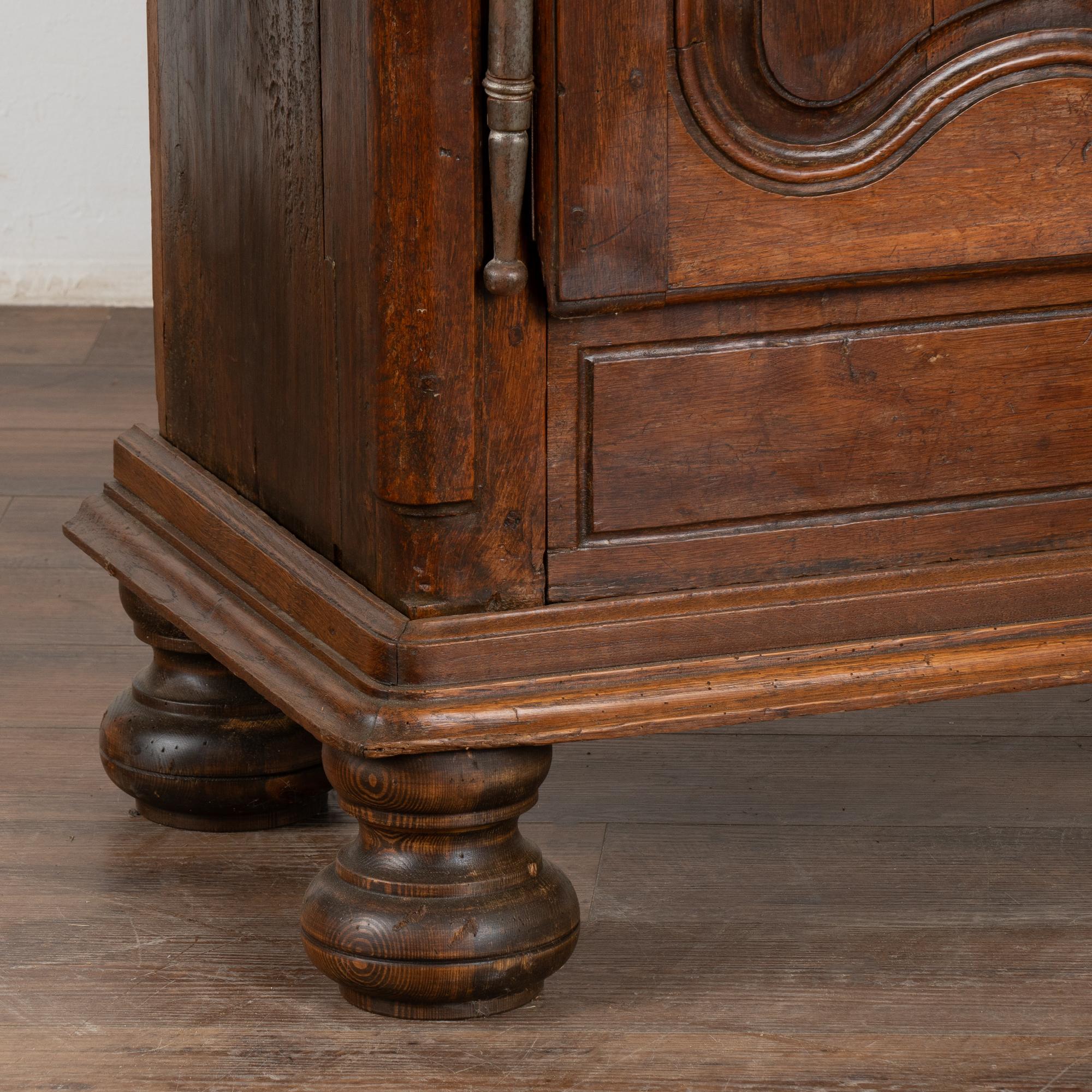 French Country Oak Armoire, circa 1800's 5
