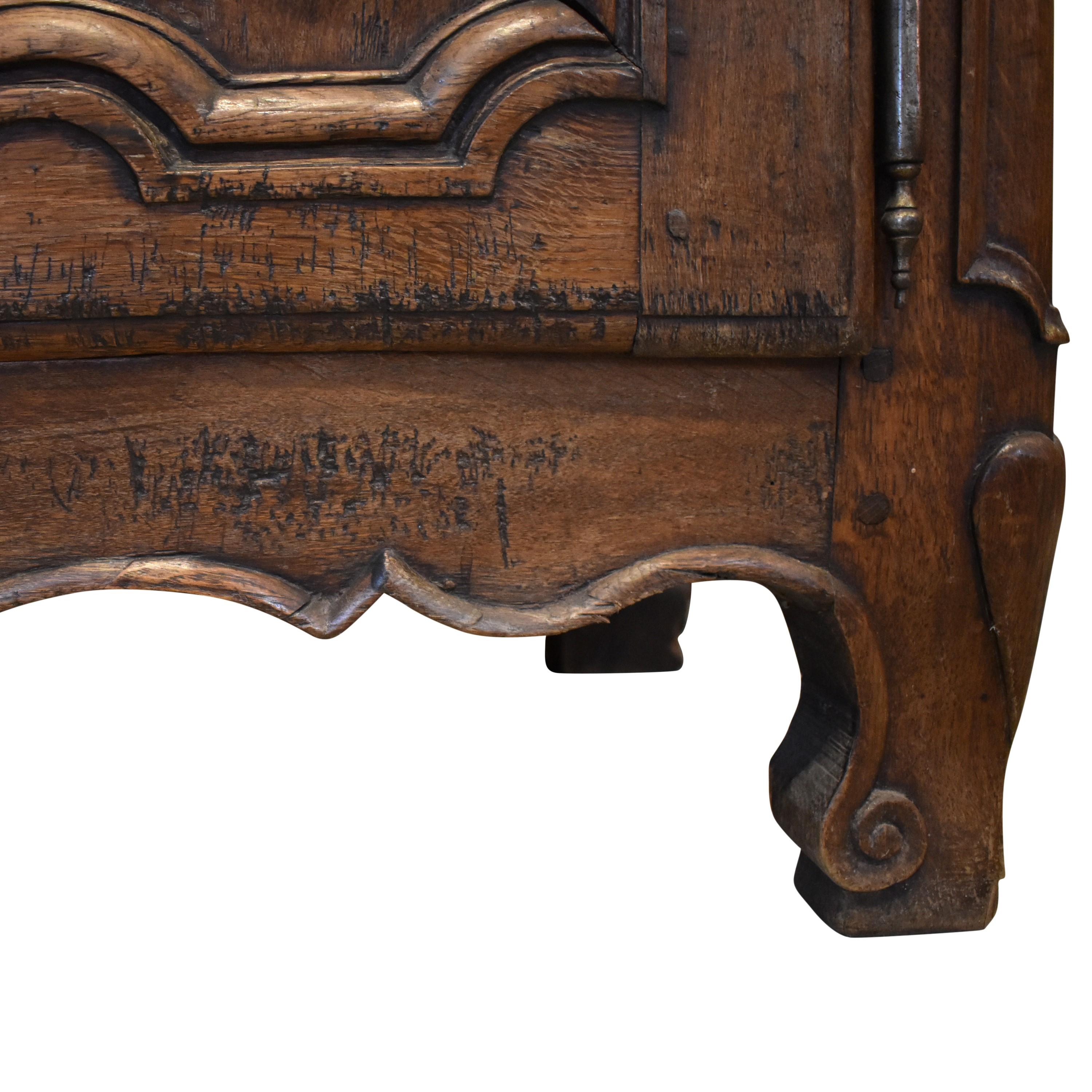 Cabinet Deux Corps in Oak, circa 1860 in vendita 1