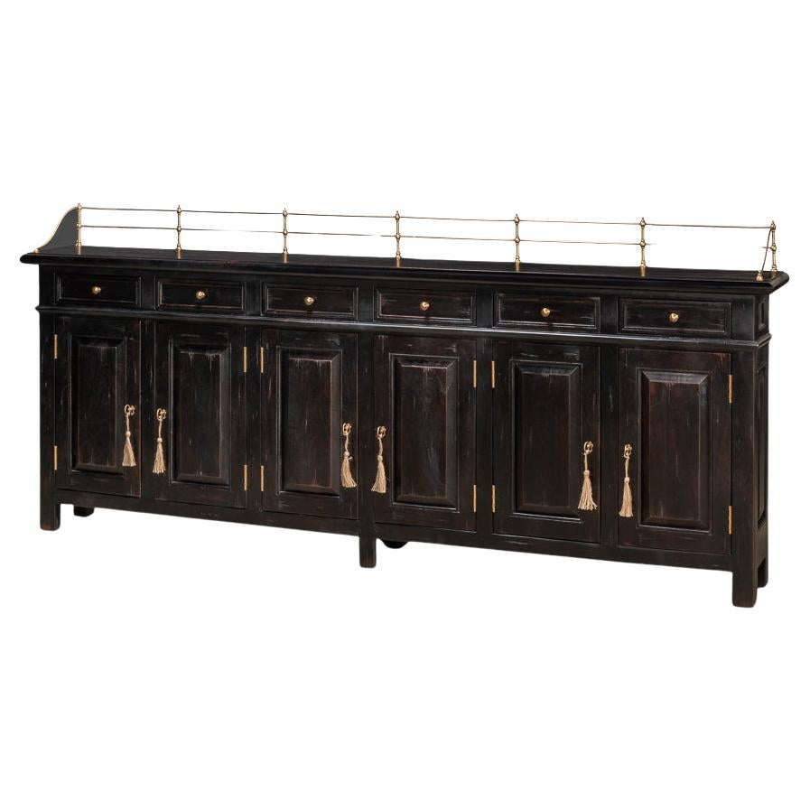 French Country Painted Buffet Sideboard For Sale