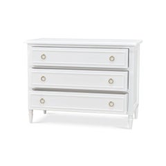 French Country Painted Chest of Drawers