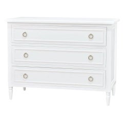 French Country Painted Chest of Drawers