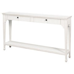 Console dipinta in stile French Country