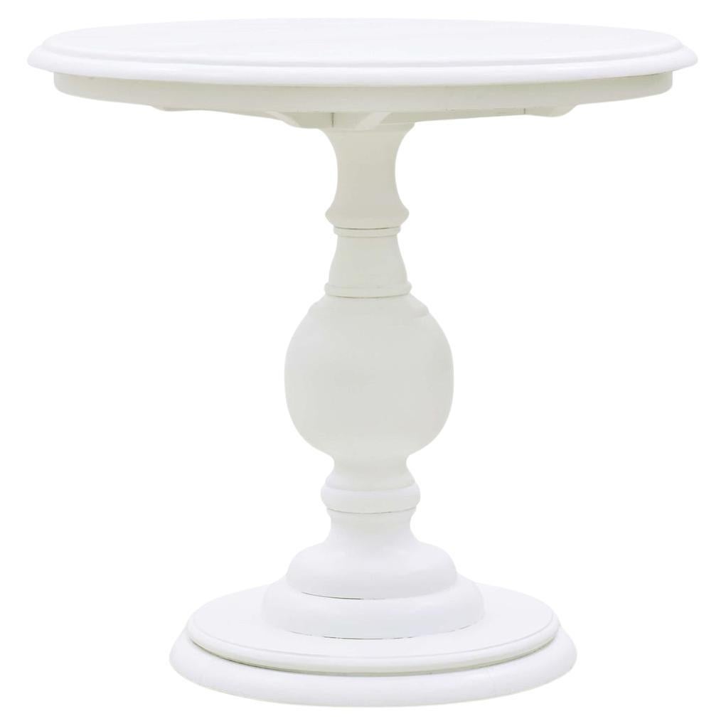Französisch Land gemalt Pedestal End Tabelle