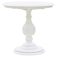 Tavolino con piedistallo dipinto French Country