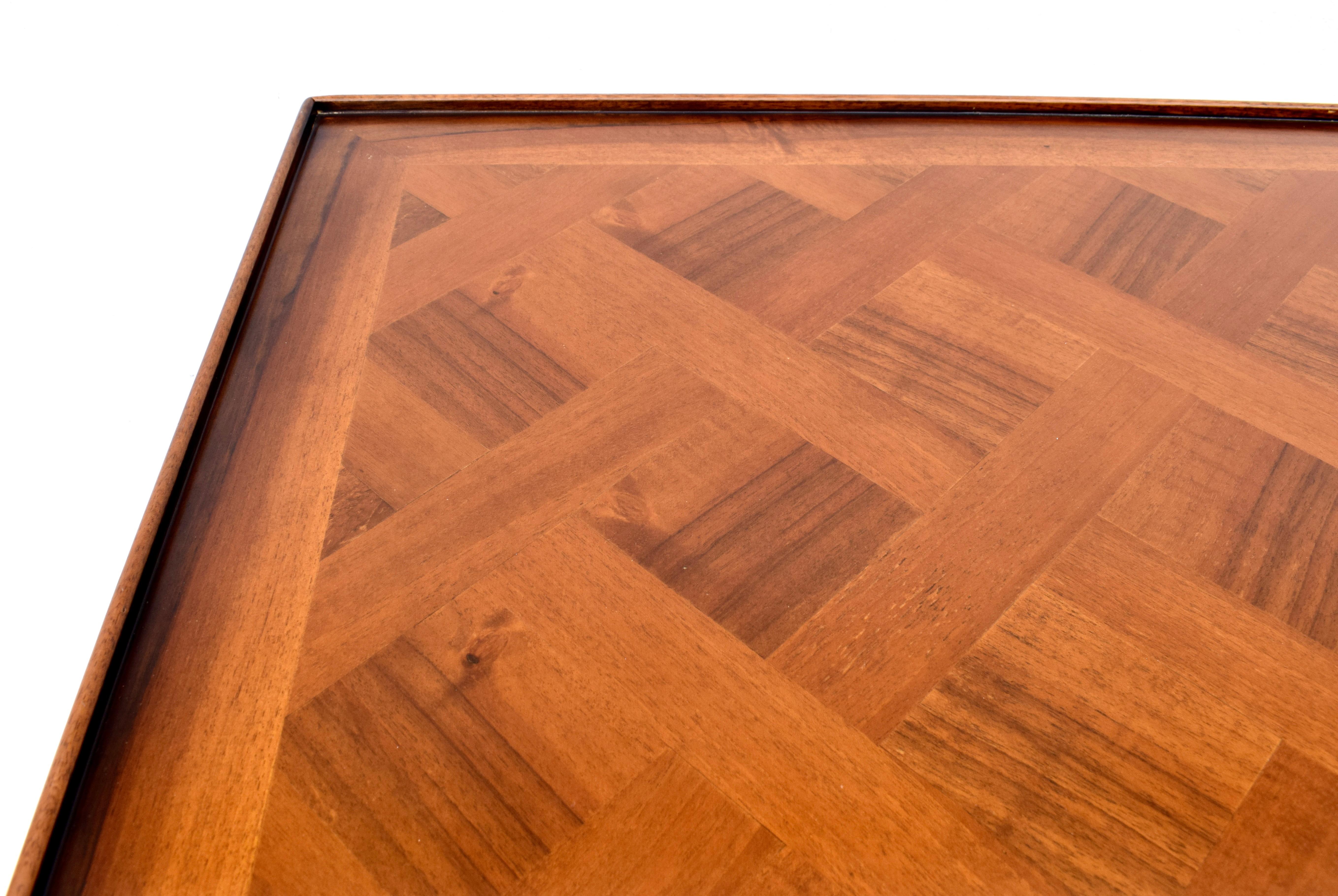 French Country Parquetry Game Table 1