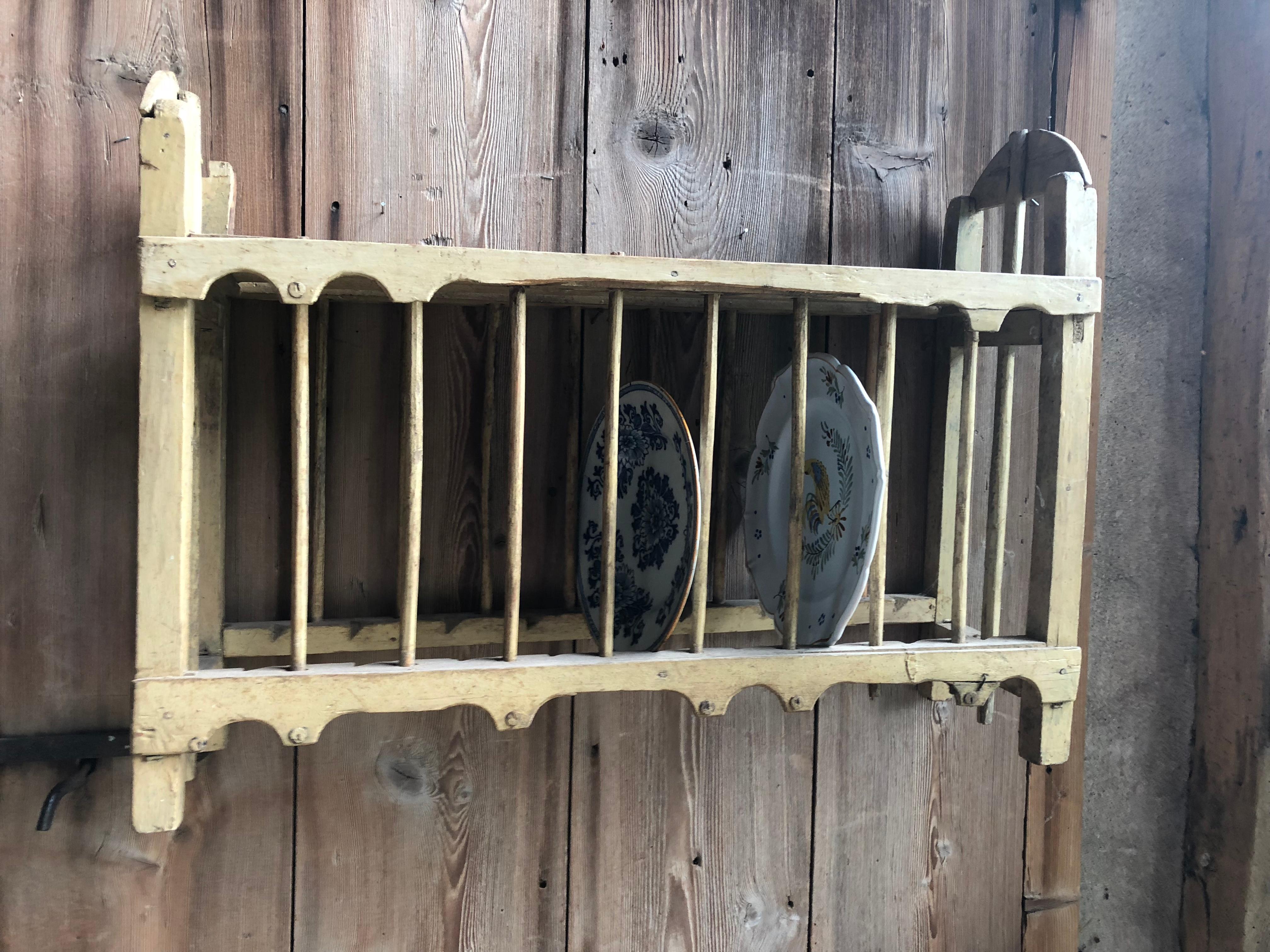 French Country Plate Drying Rack, 18th Century For Sale at 1stDibs ...