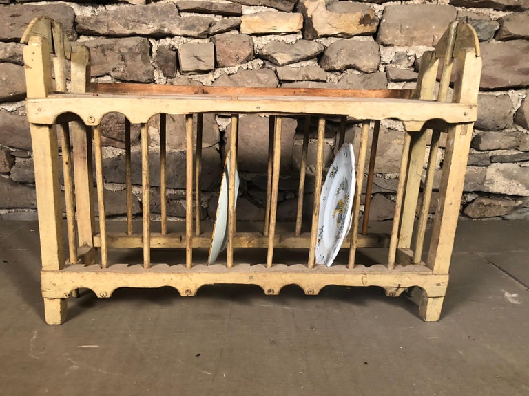 French Country Plate Drying Rack, 18th Century For Sale at 1stDibs