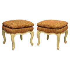 Fabric Ottomans and Poufs