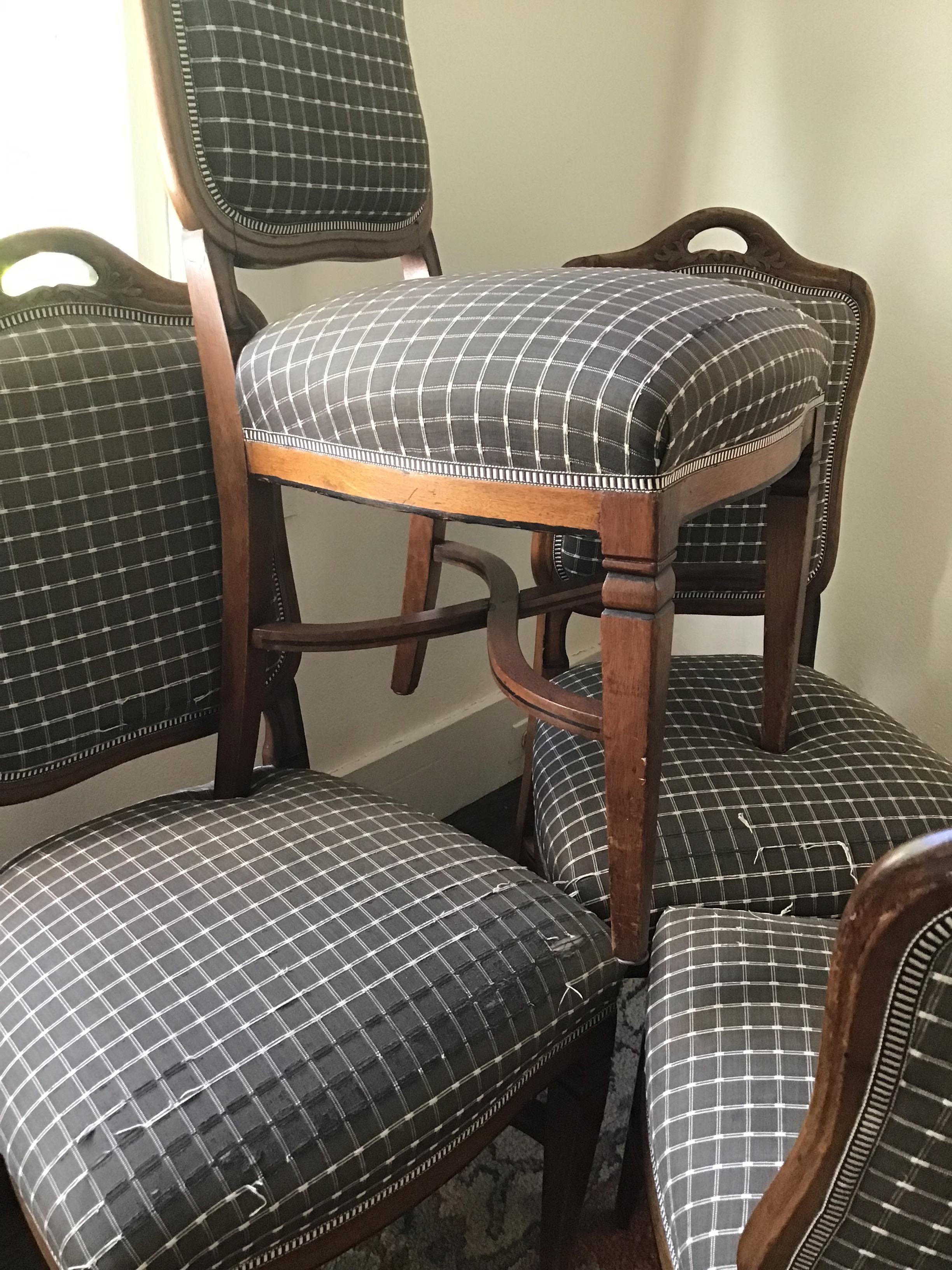 dining chairs set of 4 upholstered