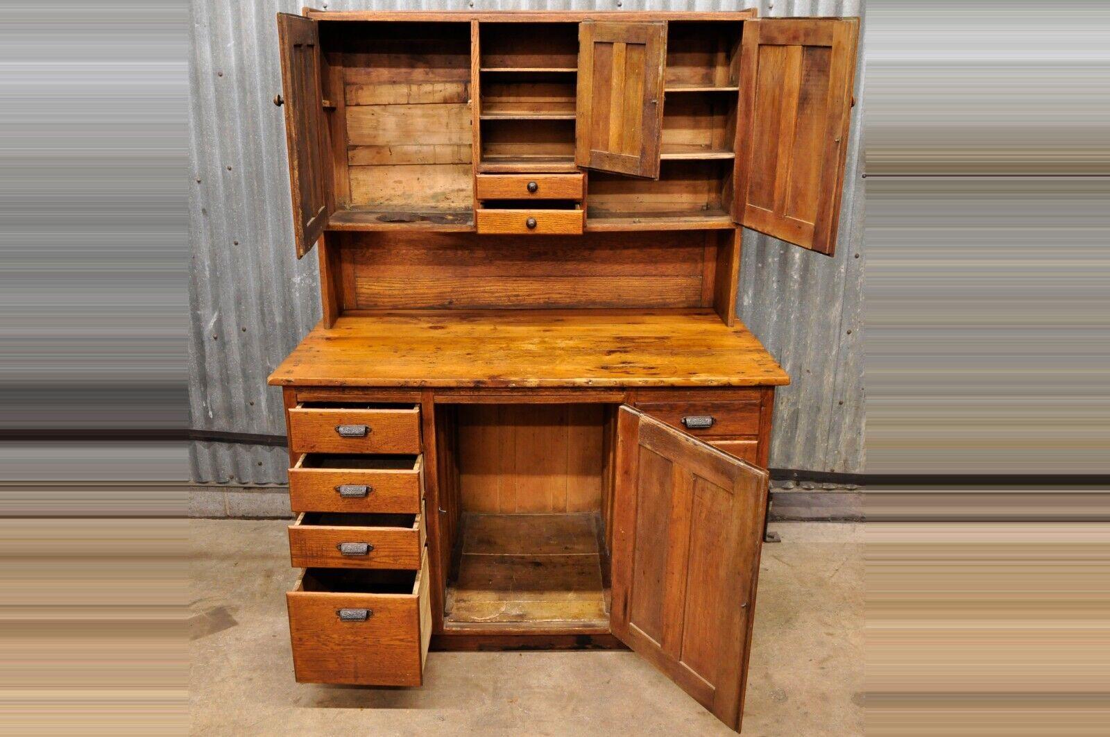 antique kitchen hutch cabinet