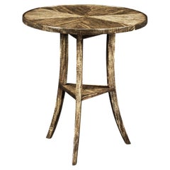 Französisches Land Runde End Tabelle - Medium Brown