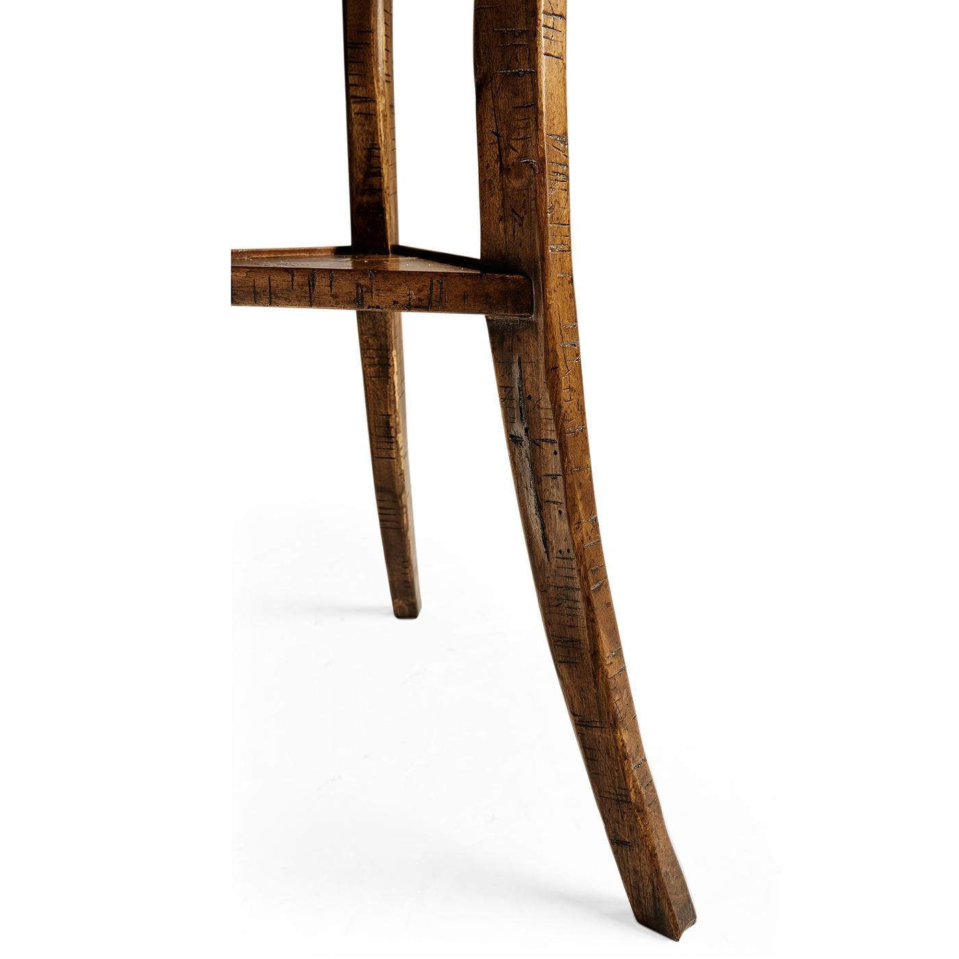 Runder Beistelltisch French Country - Nussbaum (Holz) im Angebot
