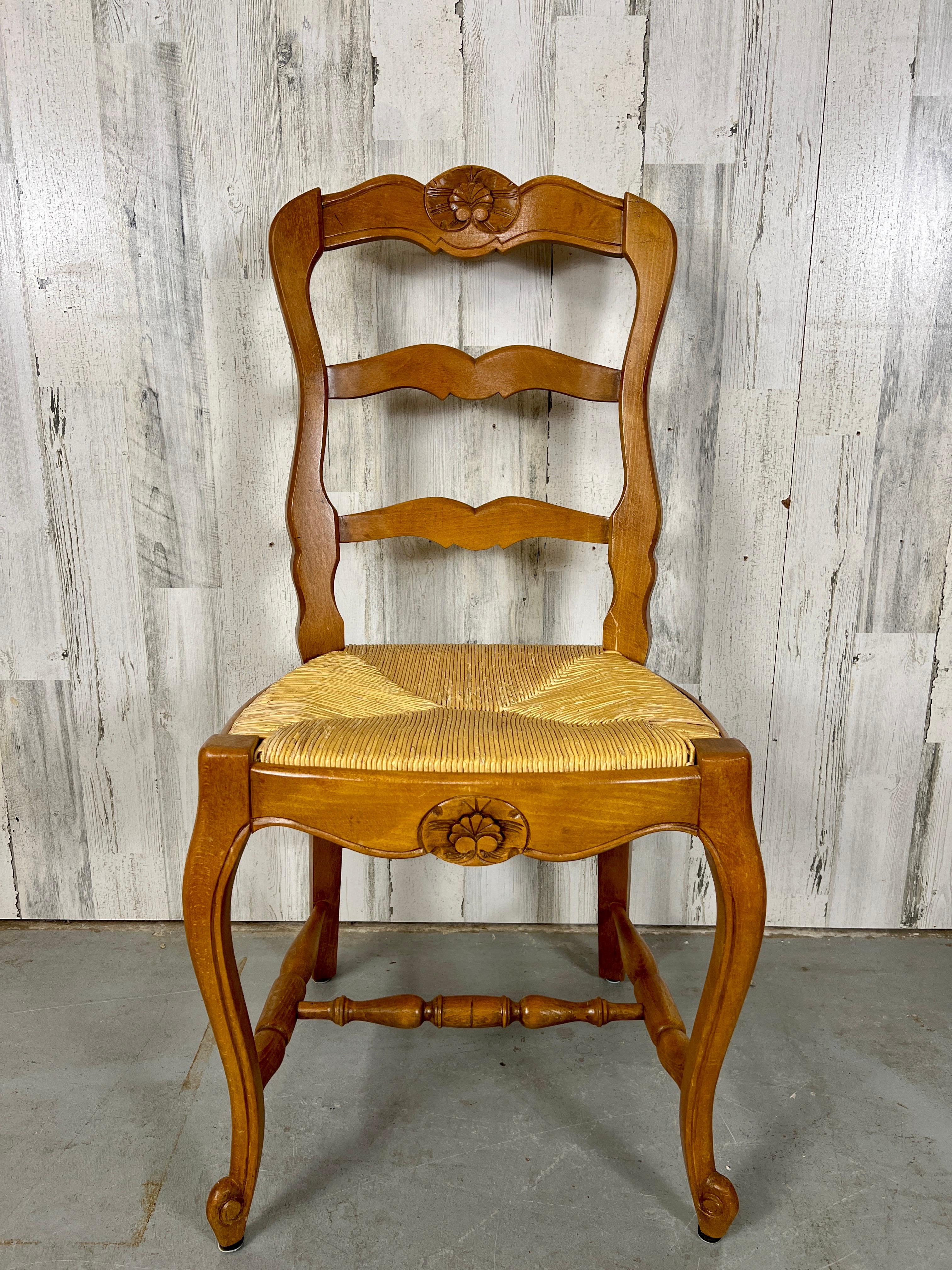 French Country Rush Dining Chairs 10