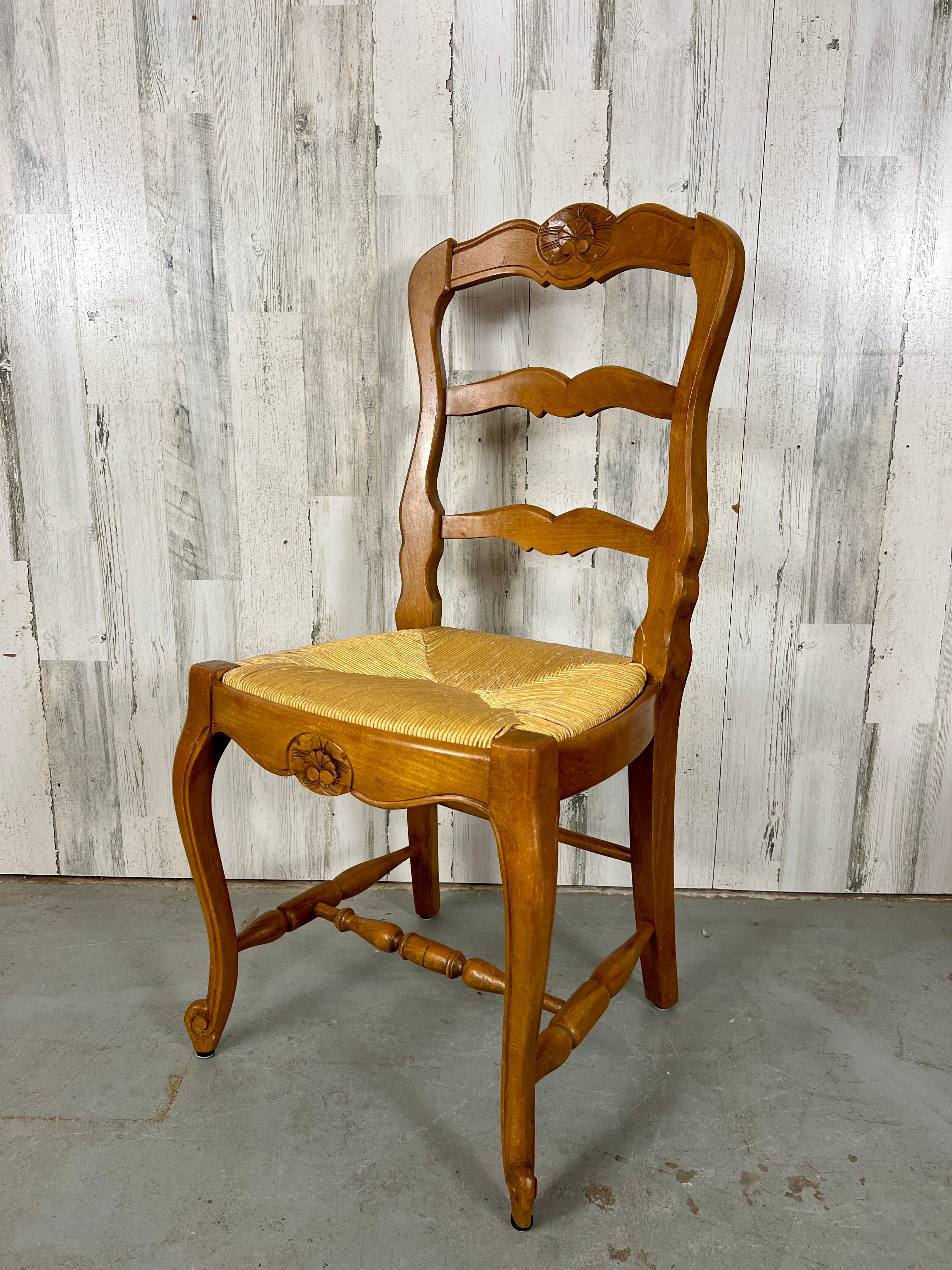 French Country Rush Dining Chairs 11