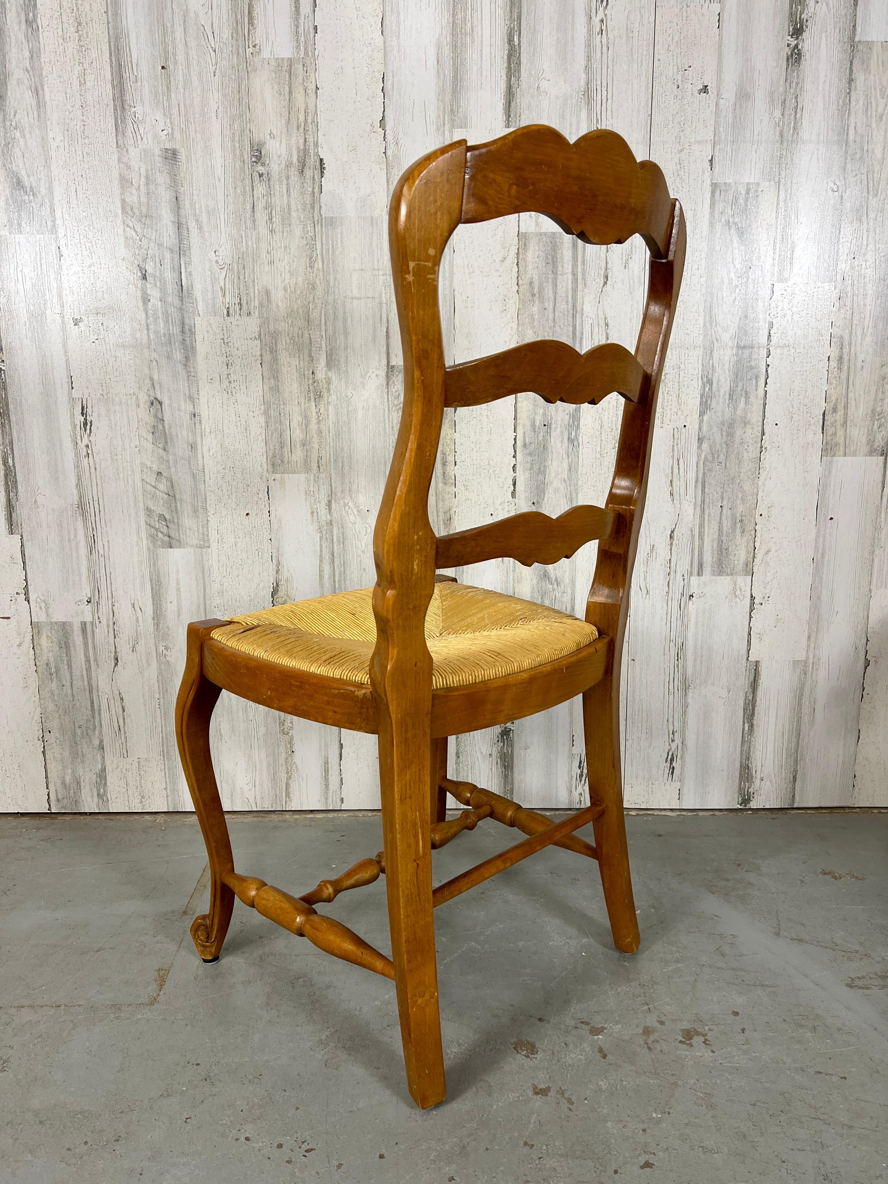 French Country Rush Dining Chairs 13