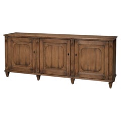 French Country Sideboard in Honey Pine, 87 Inches