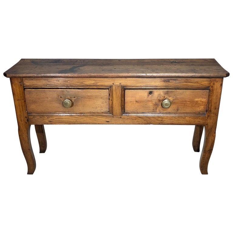 French Country Sofa Table For Sale at 1stDibs