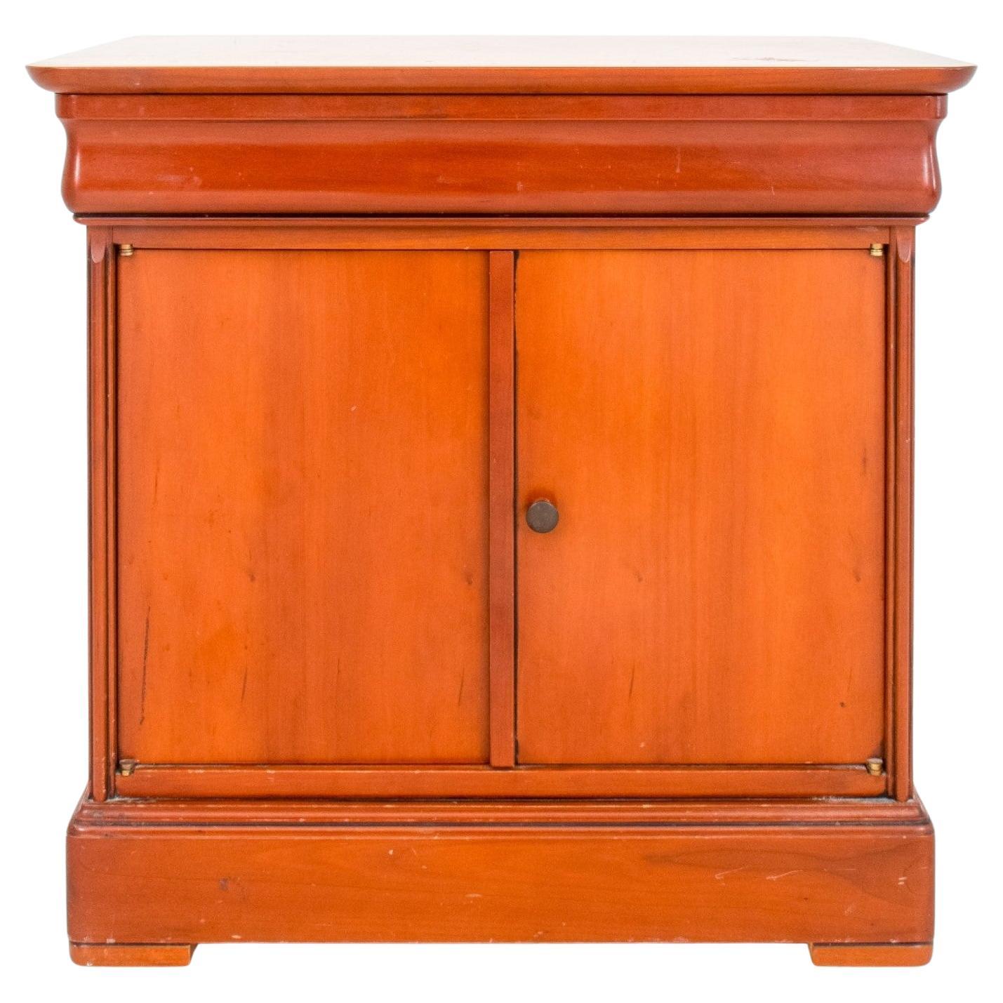 French Country Style Cherrywood Cabinet For Sale