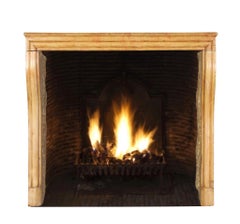 French Country Style Limestone Fine Fireplace Surround