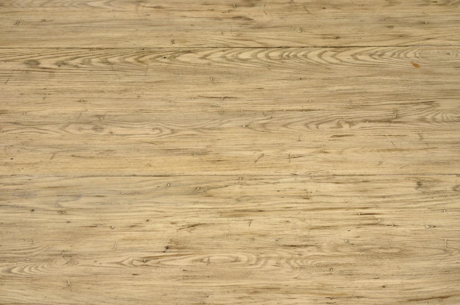 French Room Table de salle à manger ovale à abattant Farmhouse en pin strié en vente 8