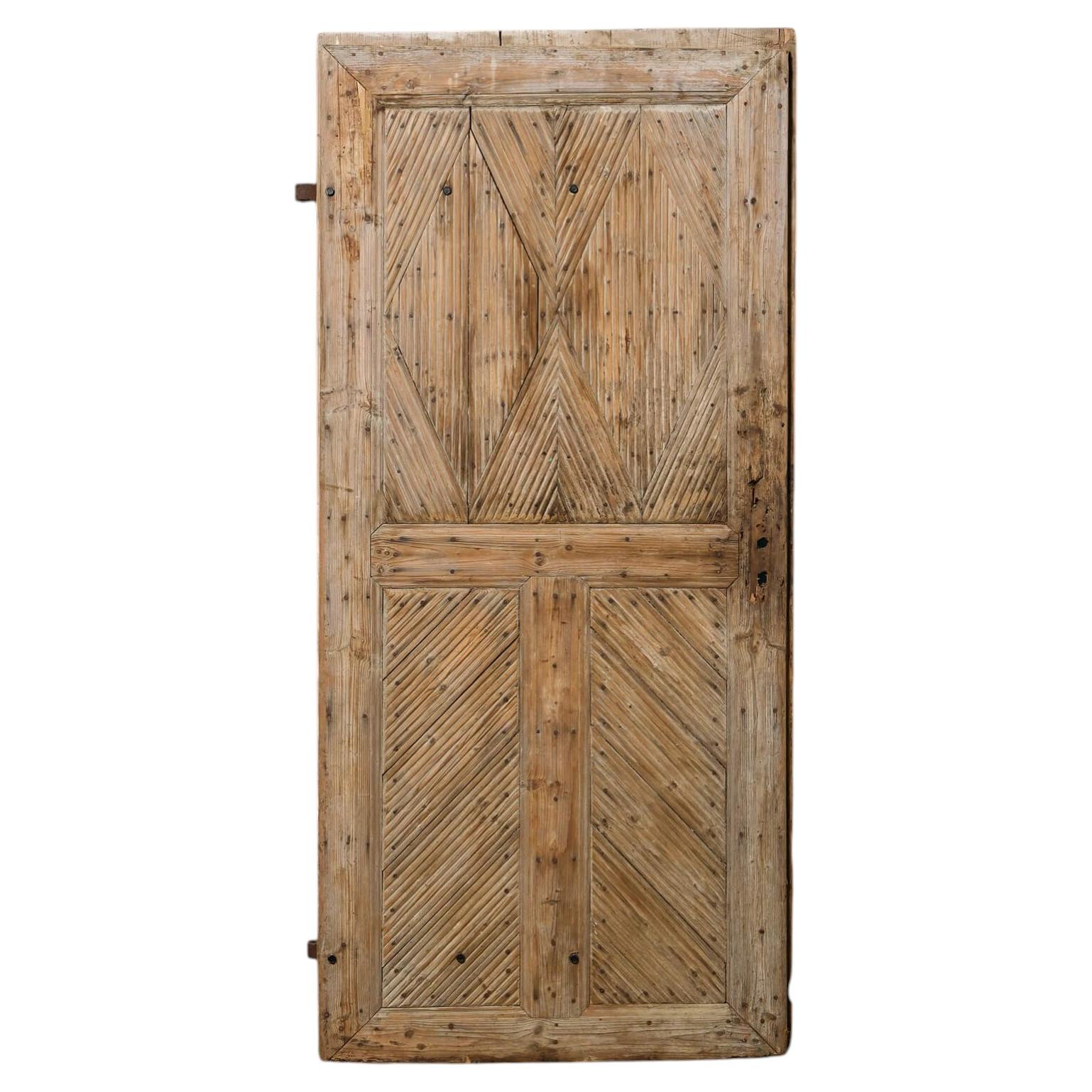 French Country Style Reclaimed Exterior Door
